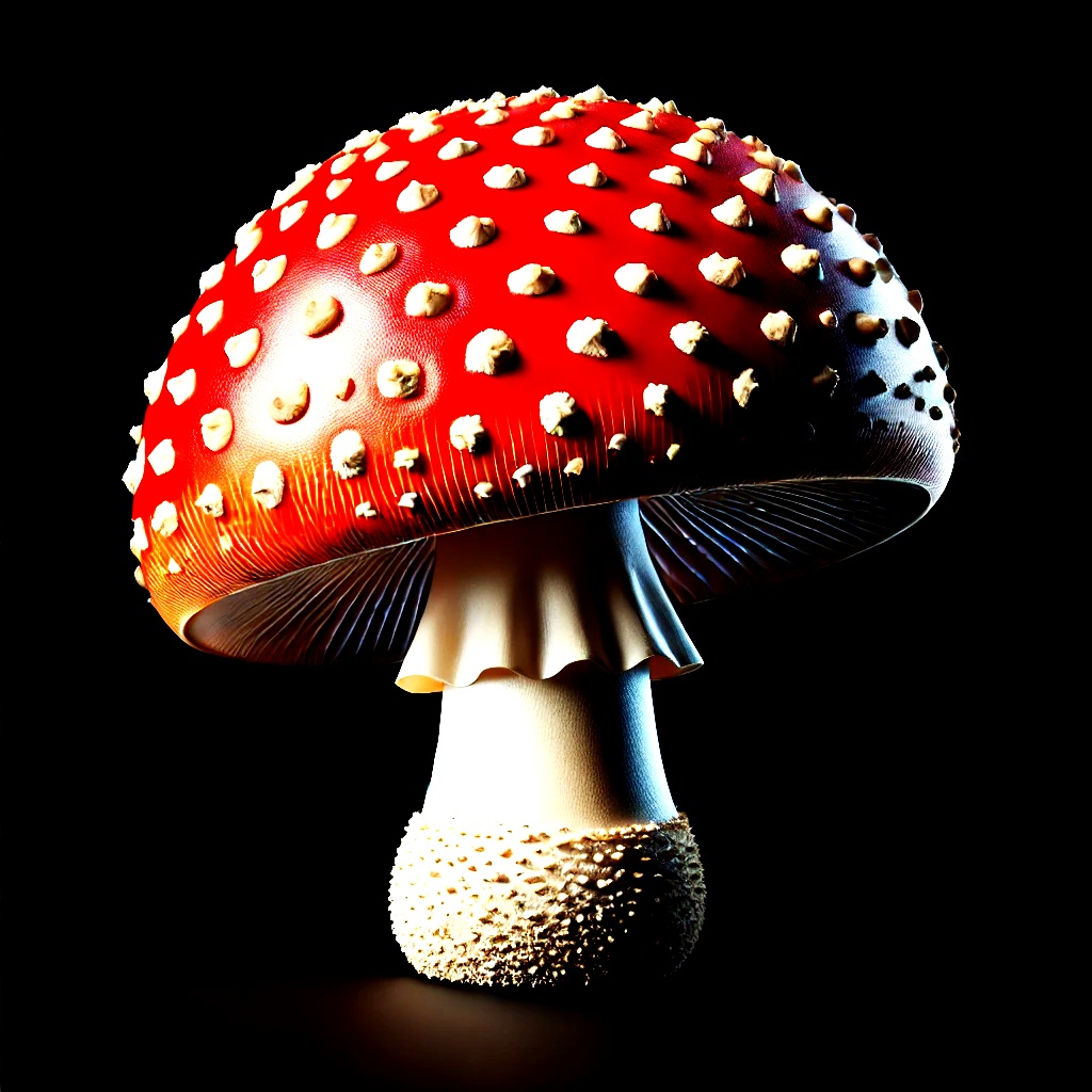 Hongos amanita muscaria