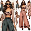 Women's two-piece suit