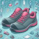 Women's work and safety shoes