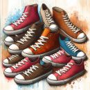 Men's canvas shoes