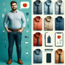 Men's shirts in large sizes