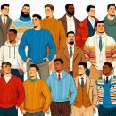 Men's sweaters in large sizes
