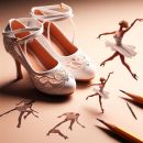 Ladies dance shoes