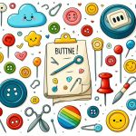 Buttons and pins for children