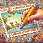 Memory book & stamps